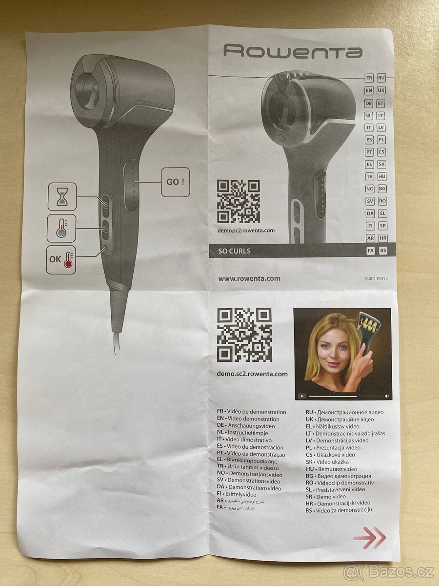Kulma na vlasy Rowenta - 18