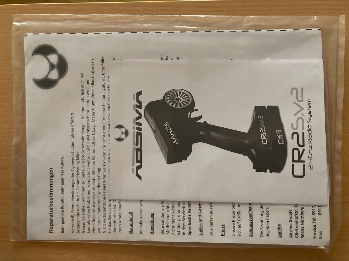 RC model auta ABSIMA AB/AT/AM 2,4, RTR - 18