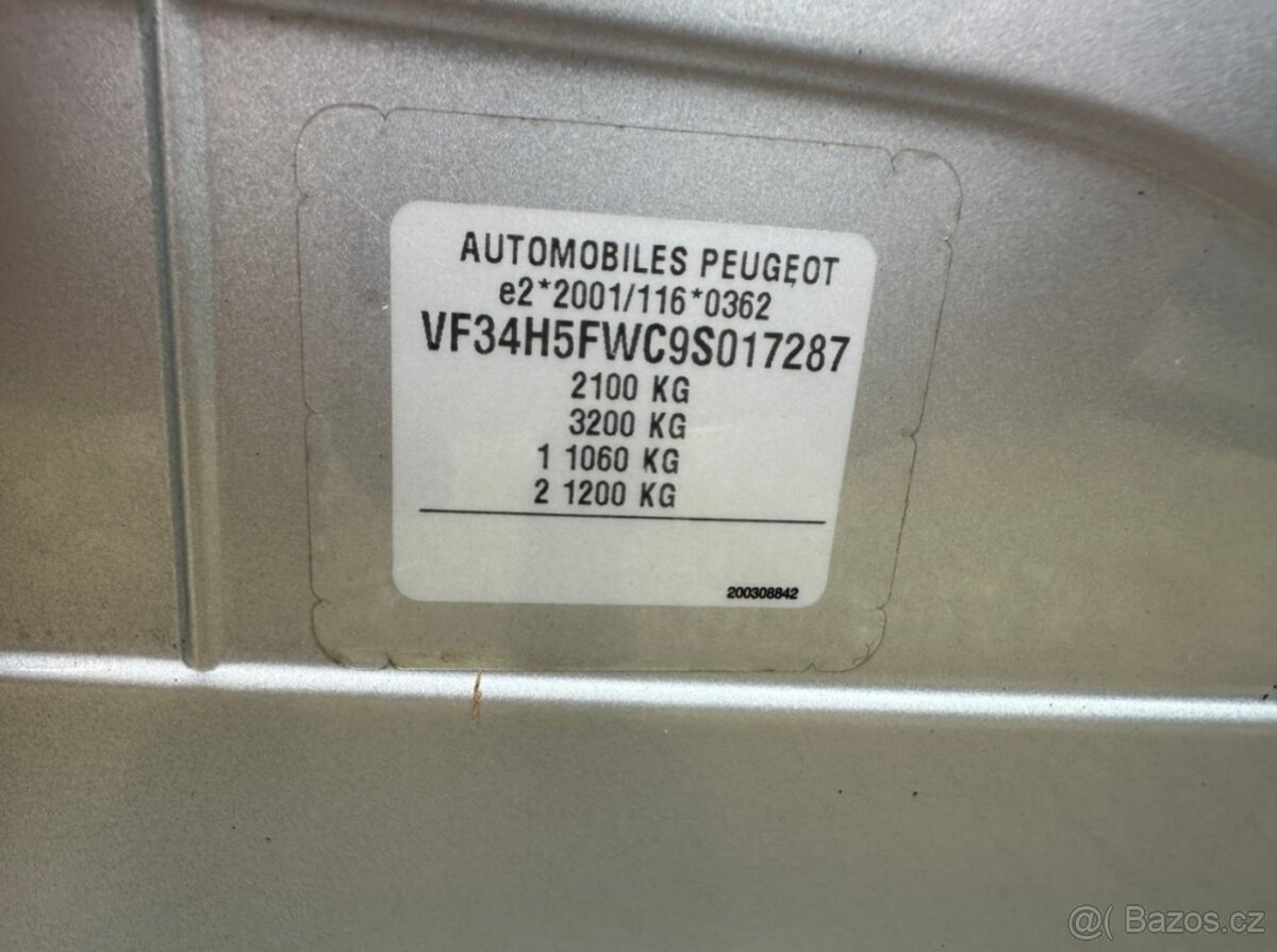 Nabízím Peugeot 308 SW 1.6 16v 88kw - 18