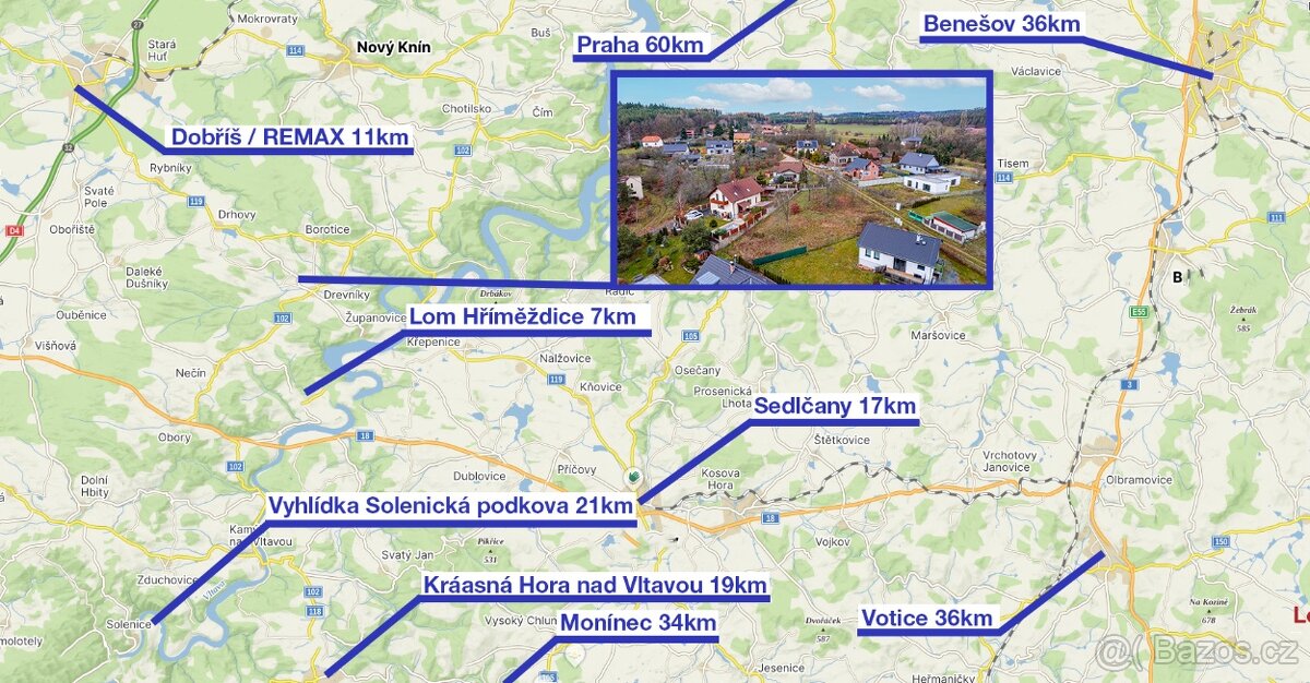 Stavební pozemek, zahrada 928m2 k pronájmu, Drevníky - 18