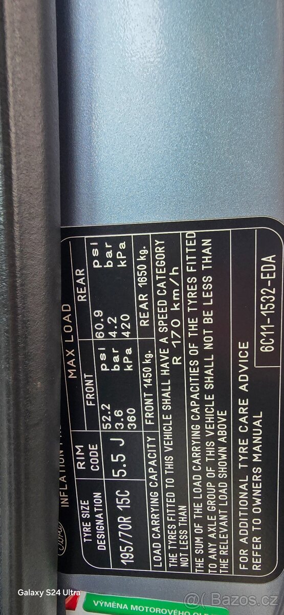 Prodám Ford Transit 280s L1H1 96kw r.v.2006 - 18