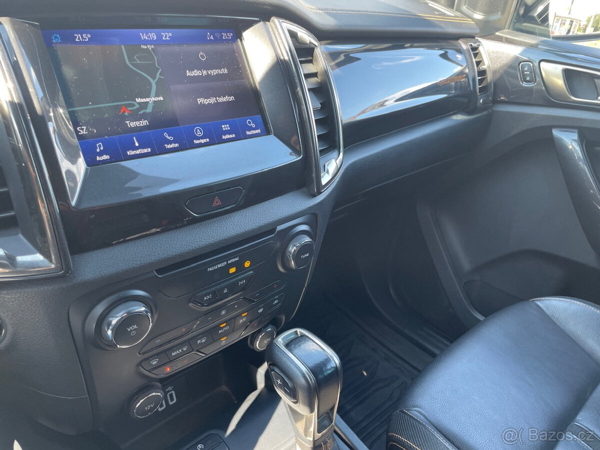 Ford Ranger 2.0 EcoBlue WildTrak ČR 1.majitel - 18