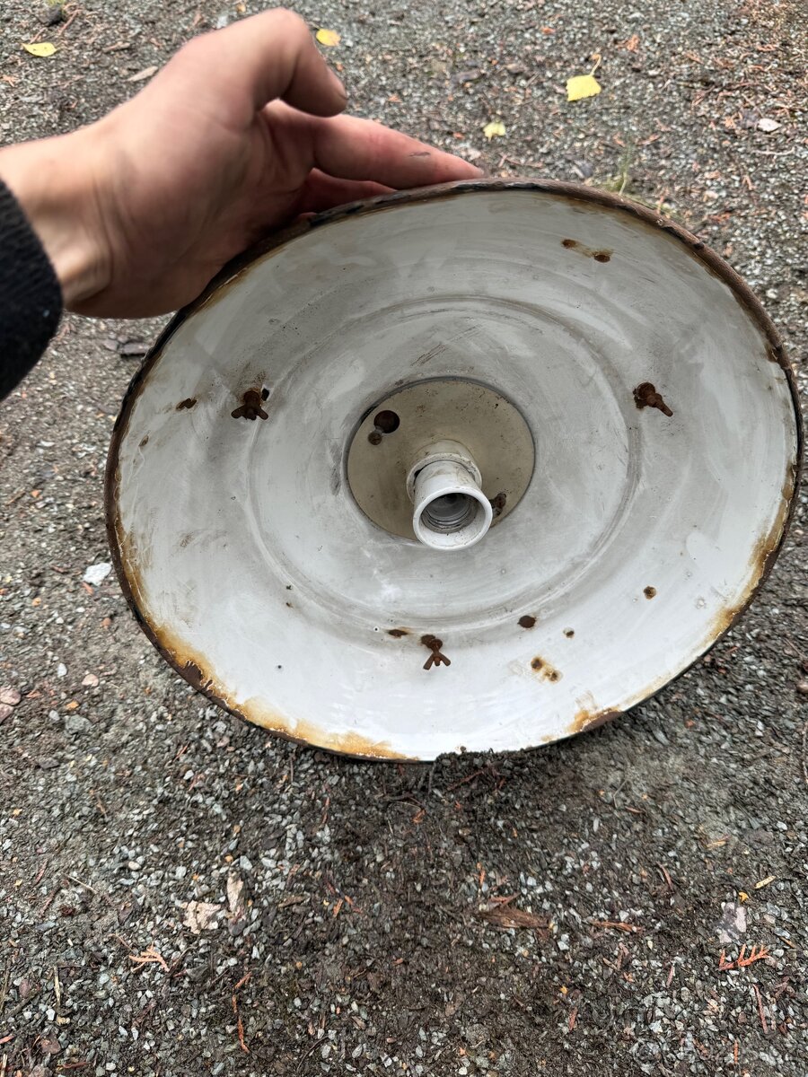 Staré tovární lampy - 18