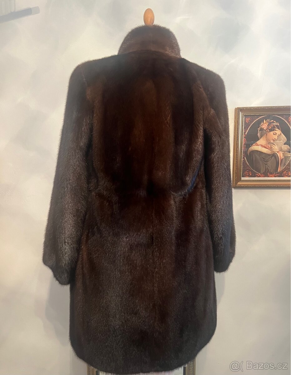 Luxusní norkový kožich - 18
