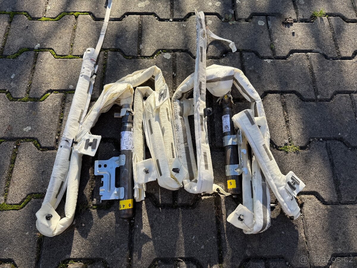 Kompletni airbagova sada + palubni deska - Audi A7 - 18