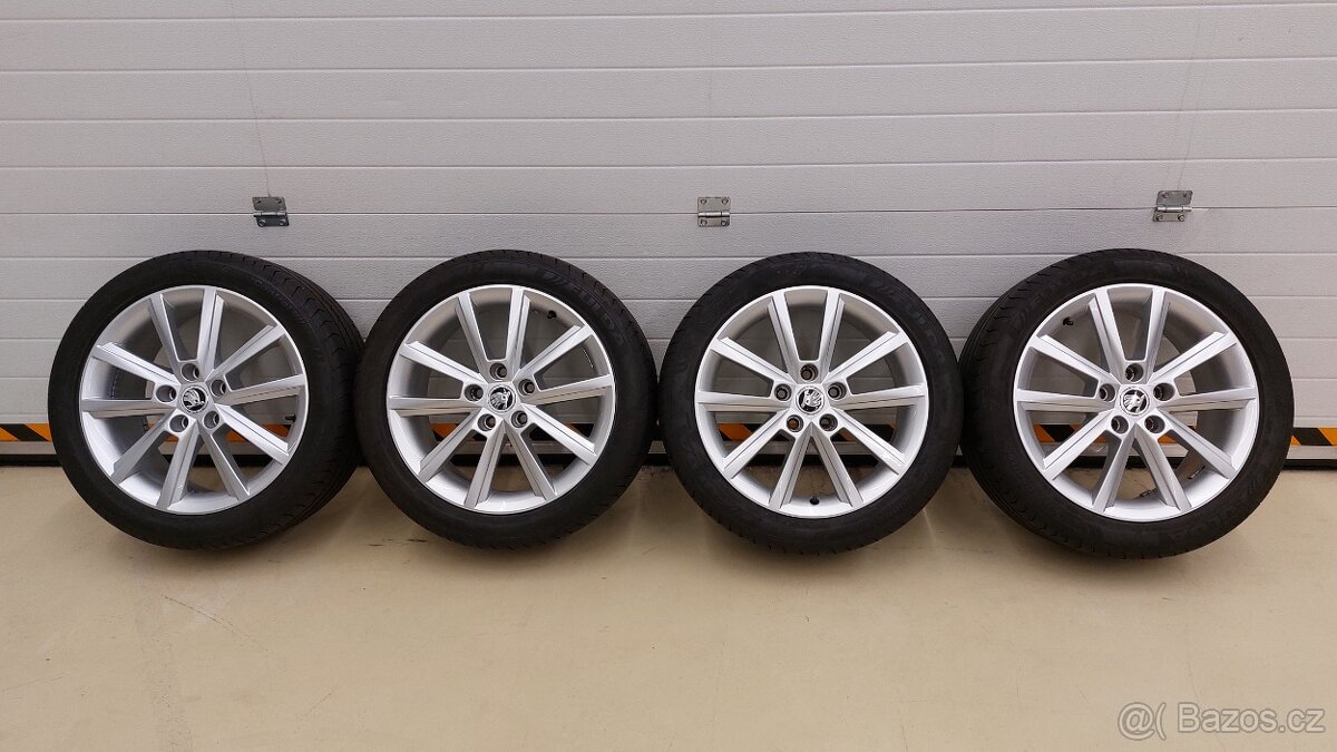 Alu kola 5x112 r17 Teron origo. škoda Octavia III - 18