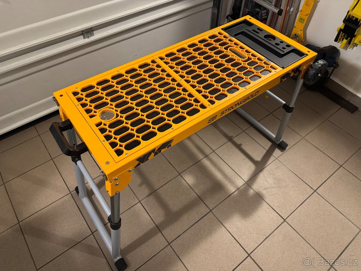 STRONGBOLD StrongBench B910 – multifunkční skládací stůl TOP - 18