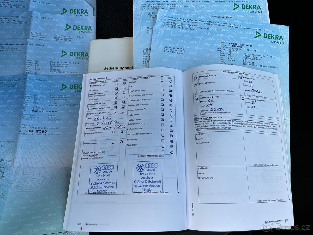 VW PASSAT 1.6 TDi SERVISNí KNIHA - 18
