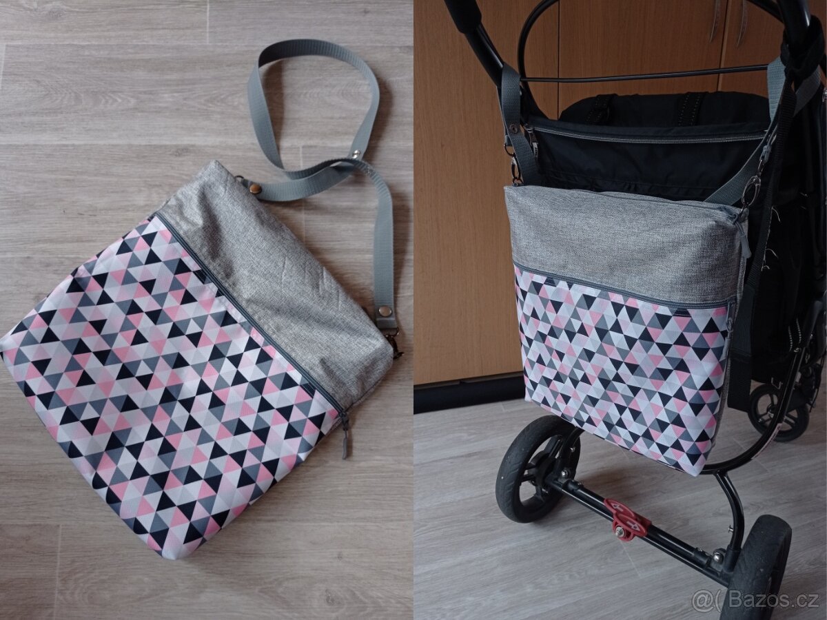 Taška na kočárek , šití na zakázku - 18