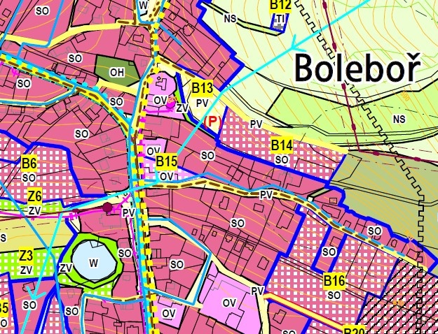 Prodej pozemků 1337 m2 - Boleboř - 18