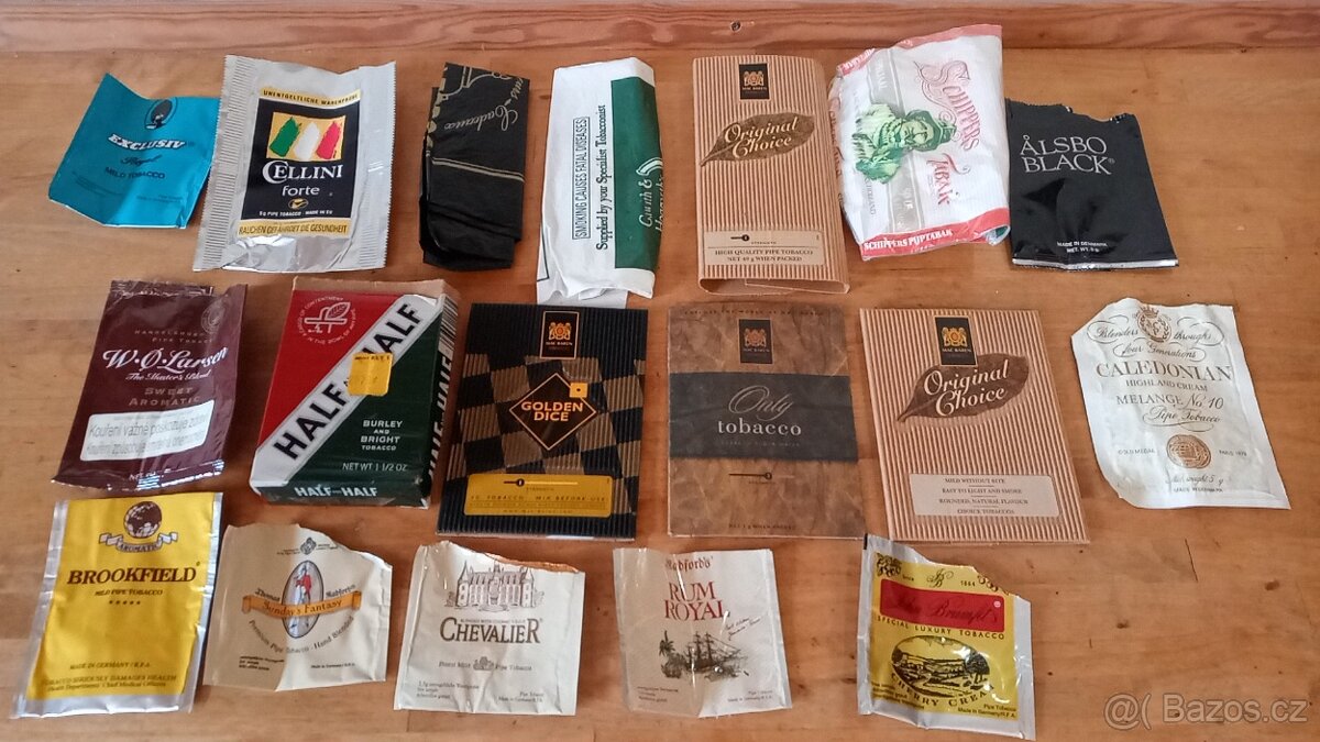 Plechovky, obaly, sáčky od tabáku, cigaret viz foto - 18