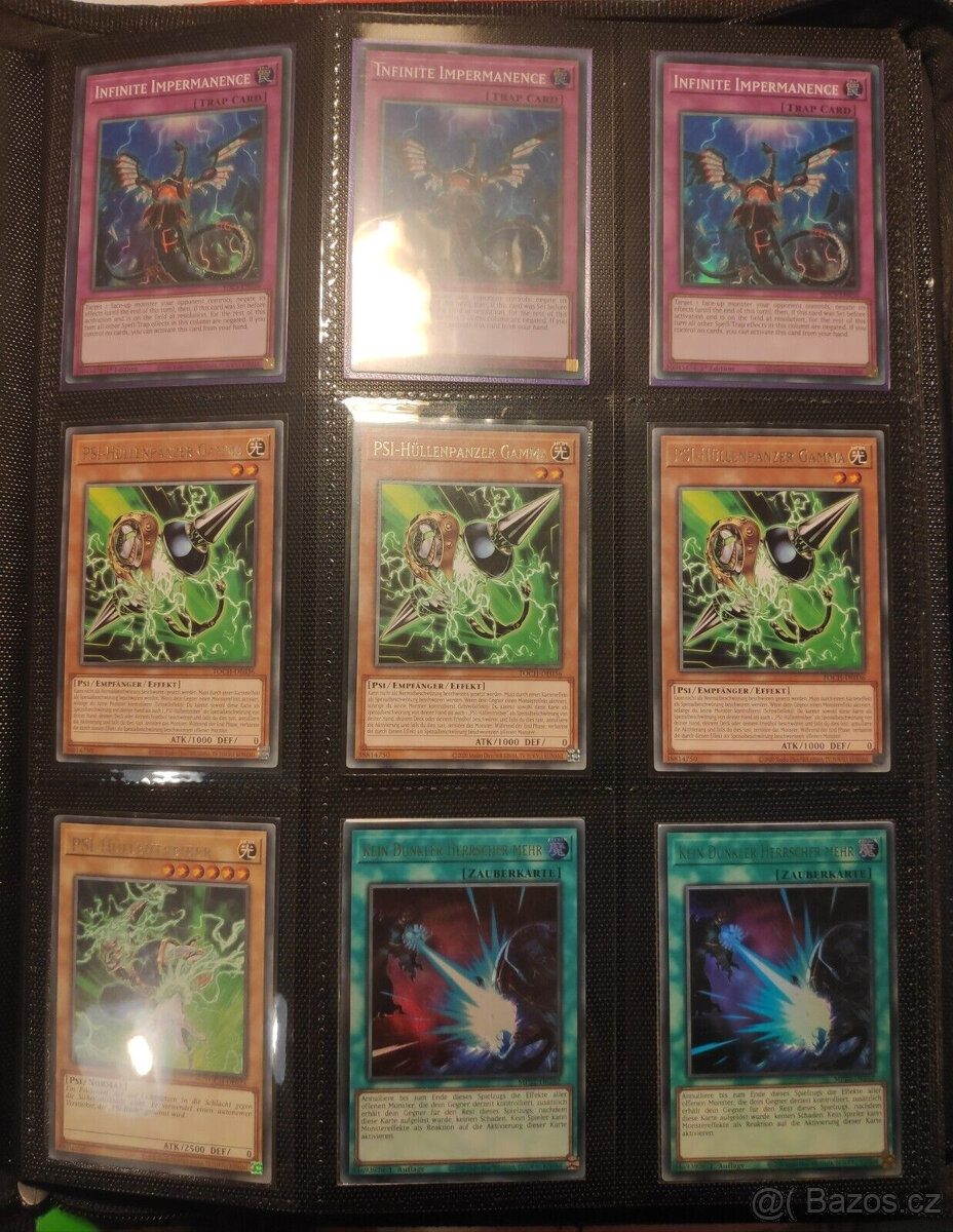Yu-Gi-Oh Kolekce bez šarže - MEGA kompletní rozlišení - vče - 18