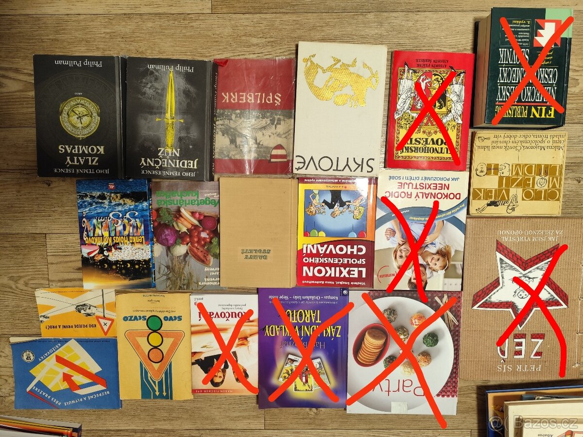 Knihy různých druhů a žánrů - 18