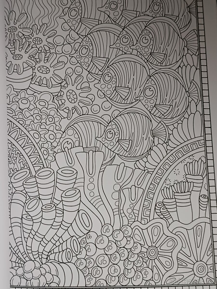 omalovánky pro dospělé-Spectacular Sea Life Designs - 18