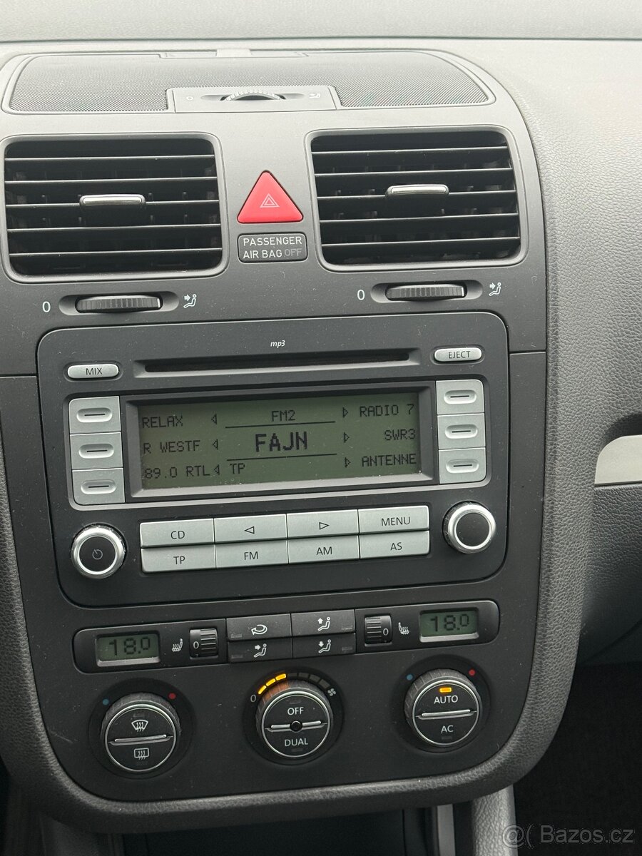 VOLKSWAGEN GOLF V UNITED 2.0 TDI 103KW 2008 - 18