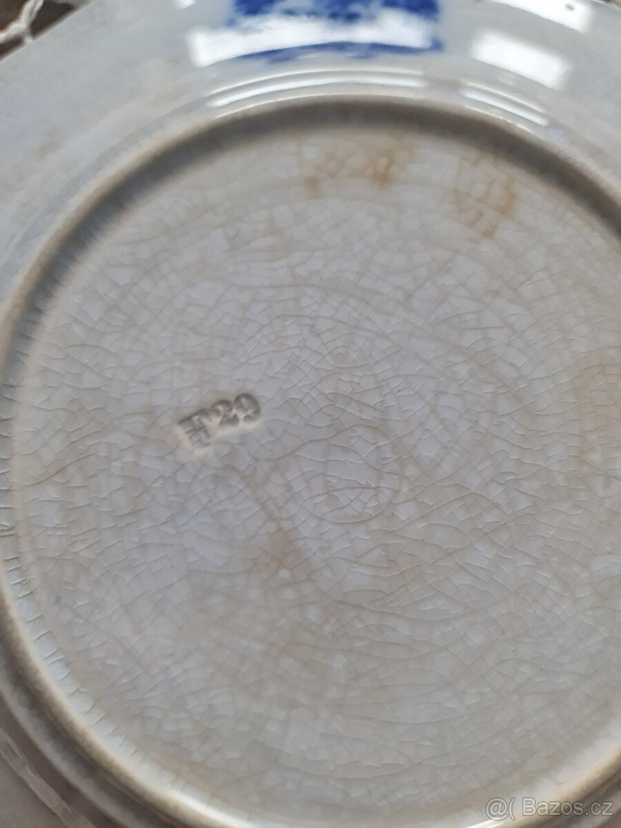 sada starožitných talířů Villeroy & Boch - 18