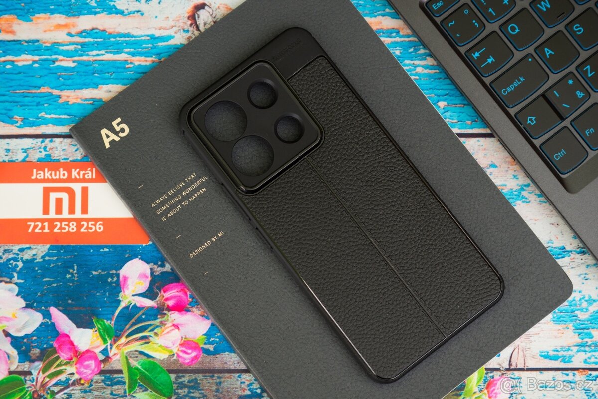 Silikonové pouzdro s koženkovým vzorem Xiaomi / Redmi / Poco - 18