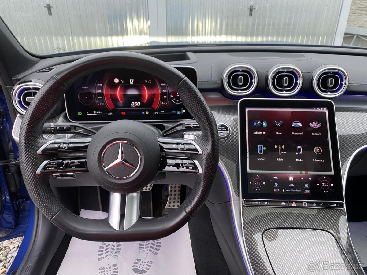 ++Mercedes-Benz Třídy C 220CDi 4MATIC AMG CZ DPH 29TKM++ - 18