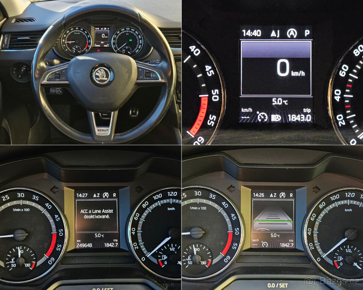 Škoda Octavia III SCOUT Combi 2.0 TDI 4x4 DSG • ODPOČET DPH - 18