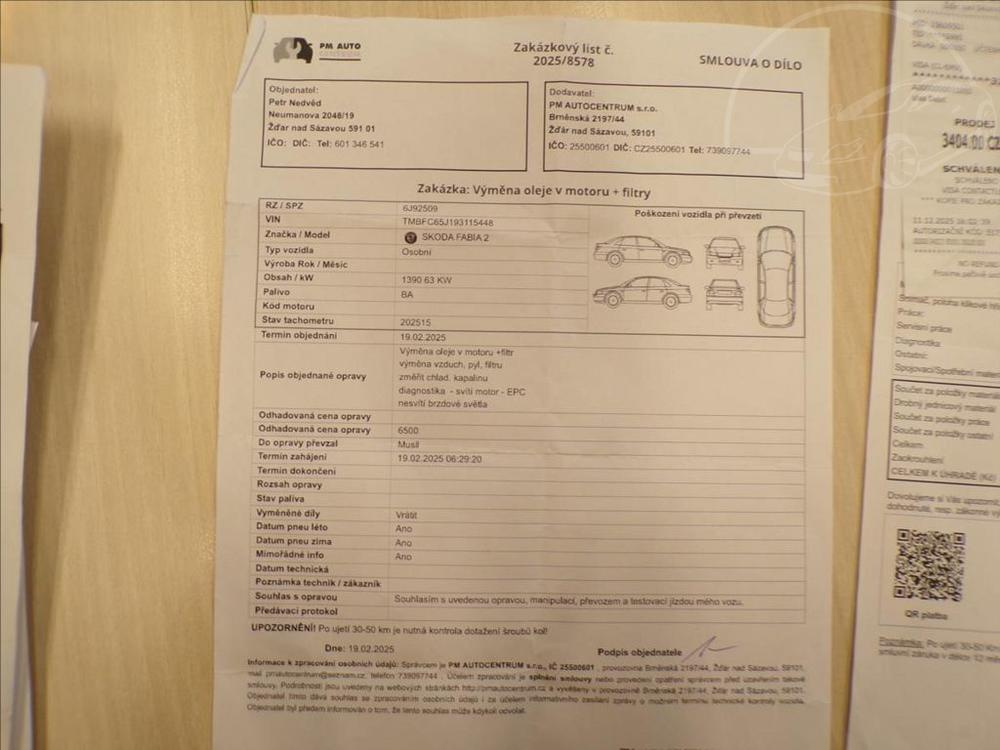 Škoda Fabia 1,4 16V 63kW - 18