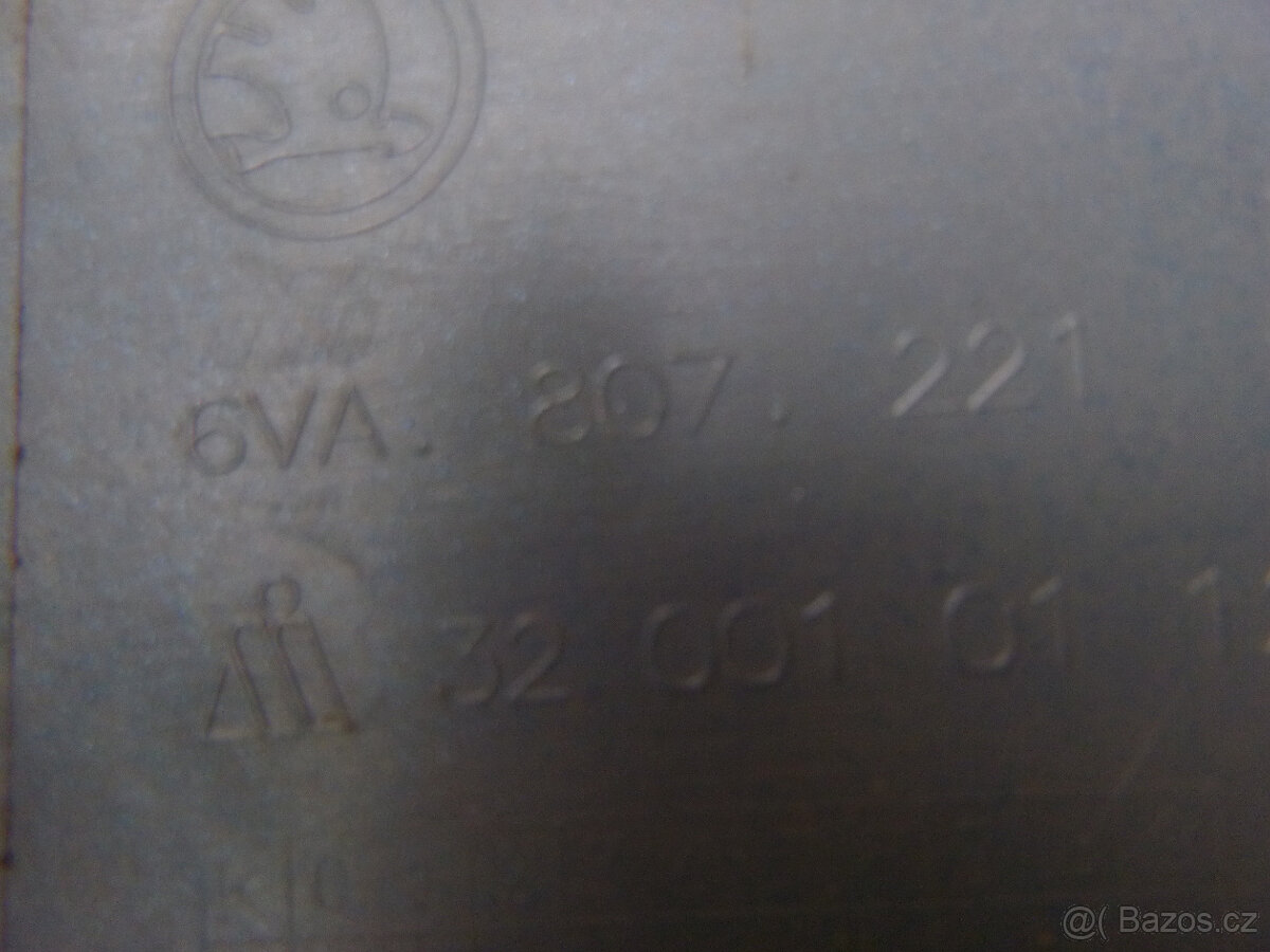 Škoda Fabia 4 IV nárazník 6VA807221 blatník čelo kapota - 18