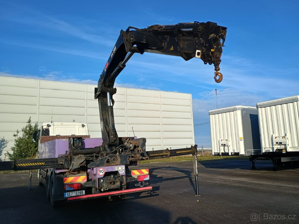 MAN TGX 26.440 6x4 valník s hydraul. rukou HIAB 288 - 18