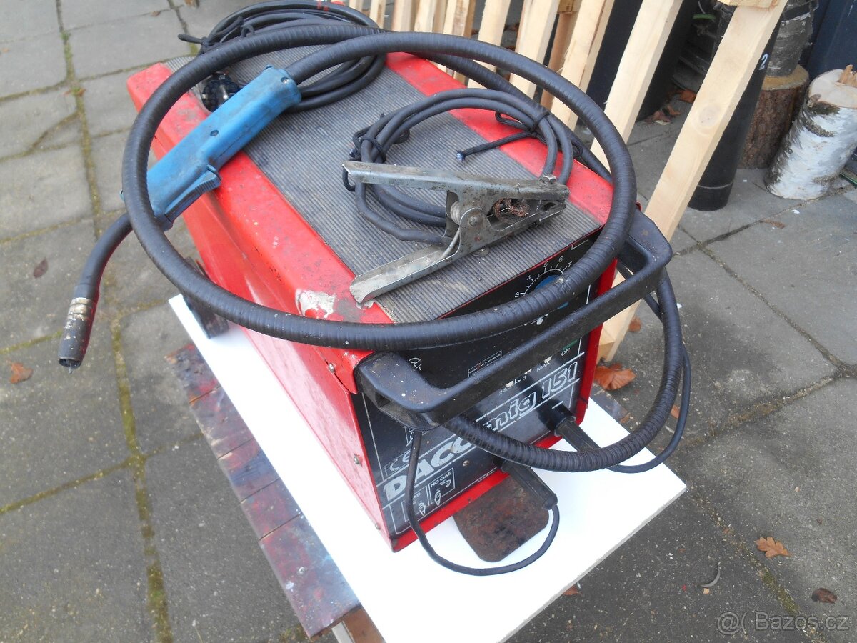 svářečka SAB Daco mig151 s bombou co2 - 18