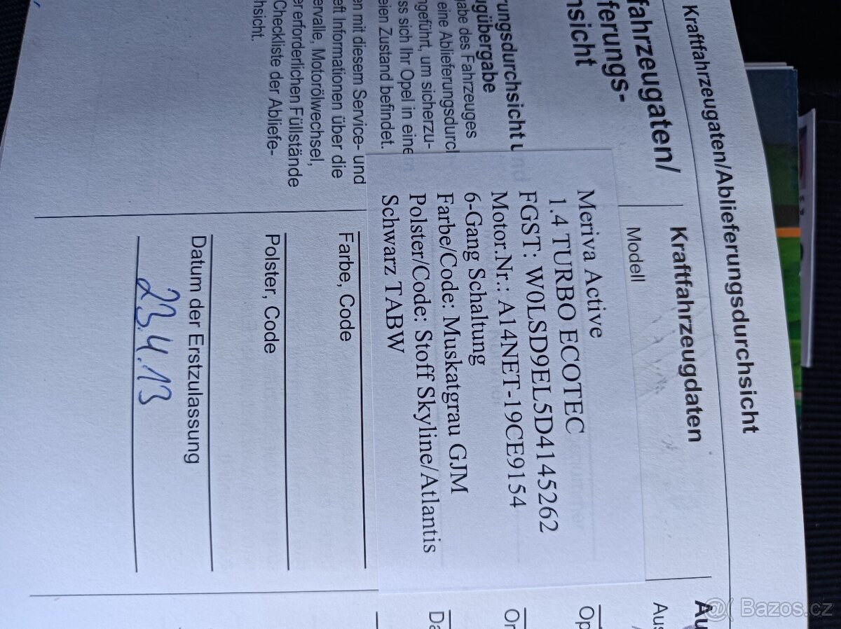 Opel Meriva, 1.4-88 kW,klima,r.13.servisní - 18