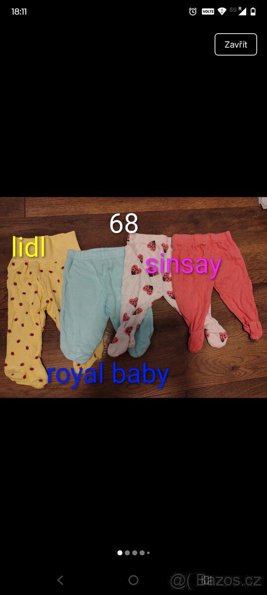 Predám mix oblečenia 68 - 18