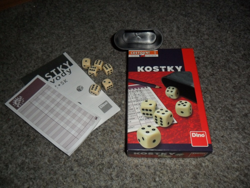 kostky retro pohádky Karkulka, Sněhurka, deskové hry - 18