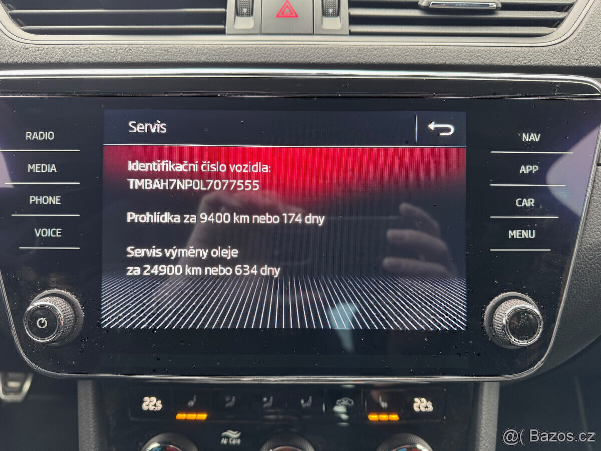 SUPERB 2.0TDI 110kW SPORTLINE ACC NAVI LED KAMERA ČR DPH - 18