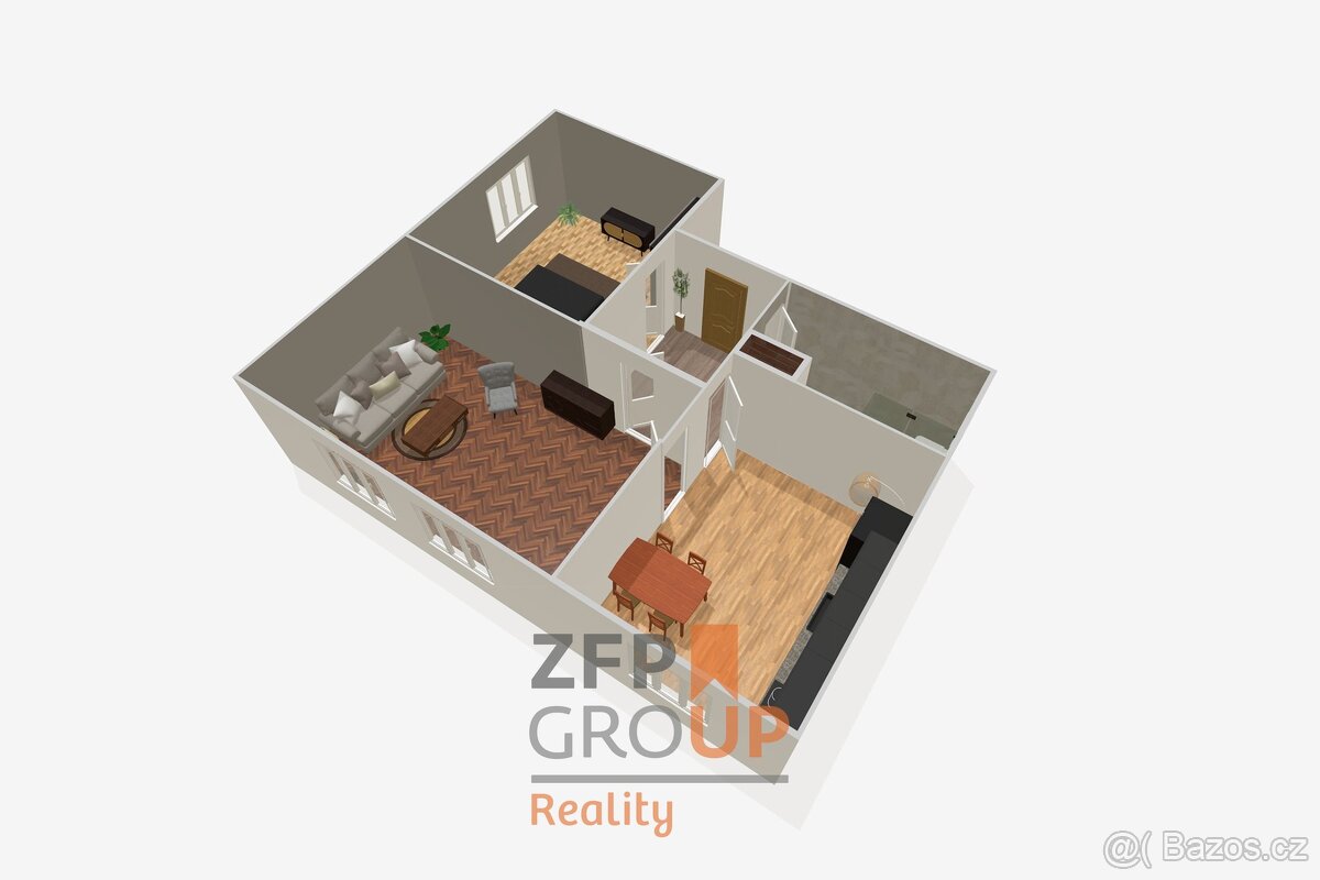 Prodej bytu 2+1 o rozloze 65 m², ulice Míru, Frýdlant - 18