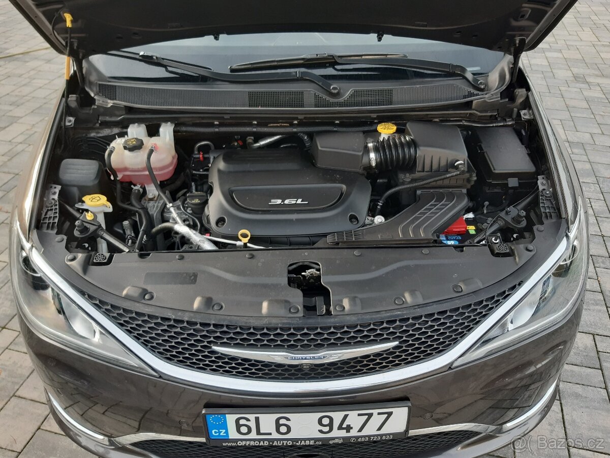 Chrysler Pacifica 3,6L V6, Top výbava,,DVD,Adapt.REZERVACE - 18