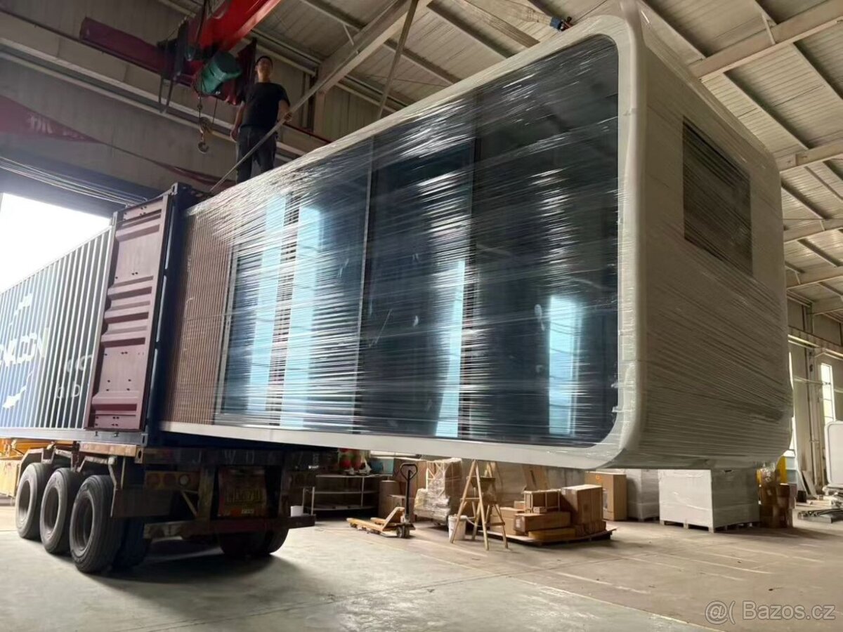 Vesmírna kapsula ,mobilní dům , obytný kontajner - 18