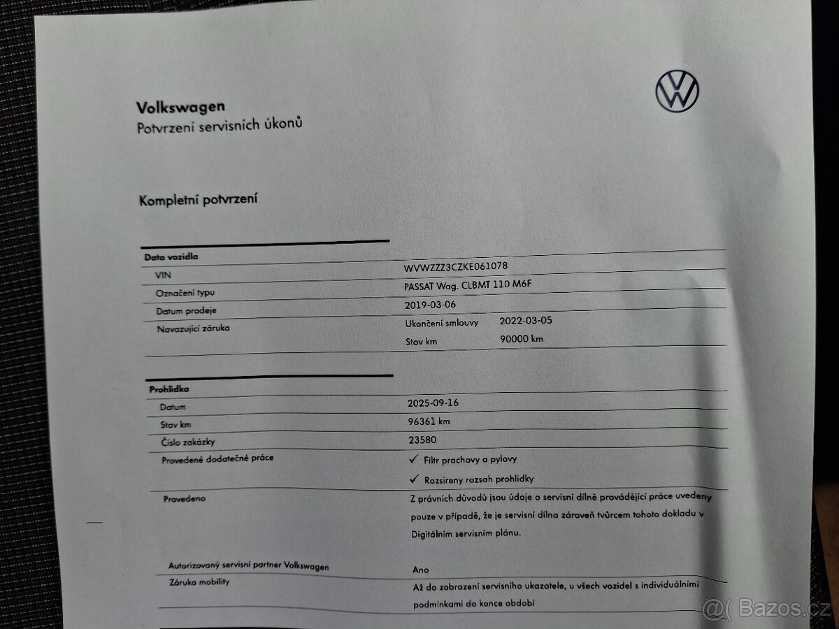 VW PASSAT VARIANT B8 1.5 TSI 110kw - 18