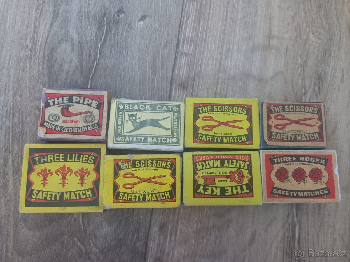 Krabičky od sirek (120ks) - 18