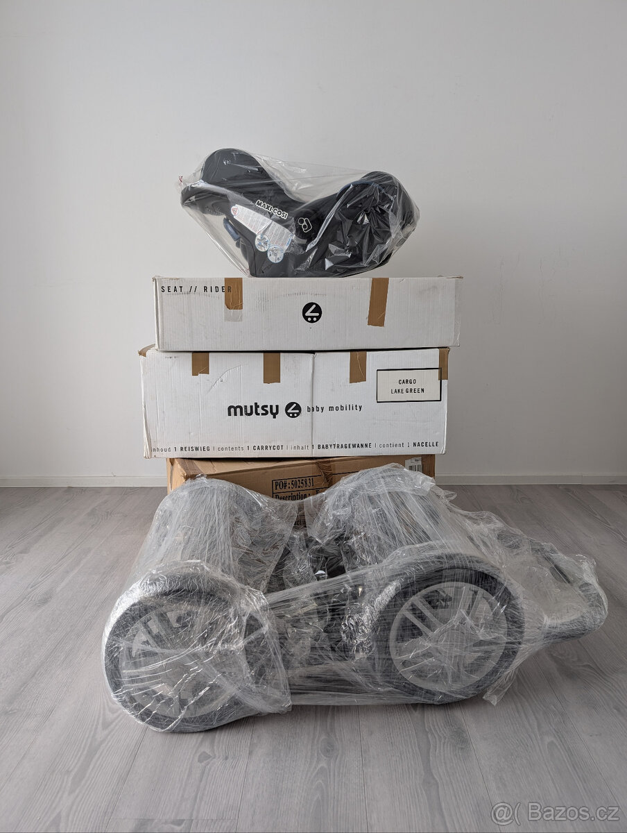 Mutsy set - podvozek Urban rider, cargo hluboký a sportovní - 18