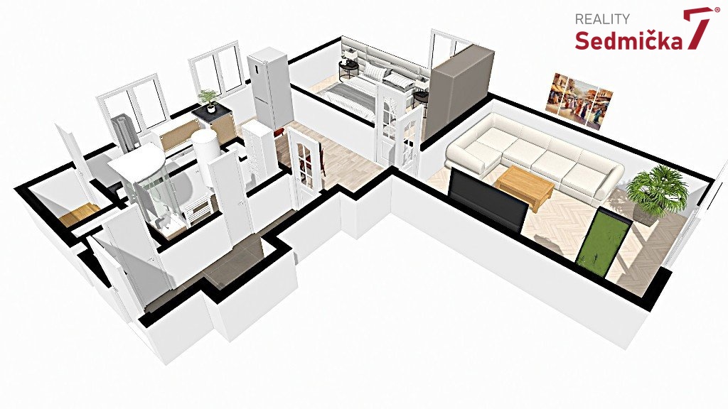 Byt 3+kk Vítanov, ev.č. 00573 - 18