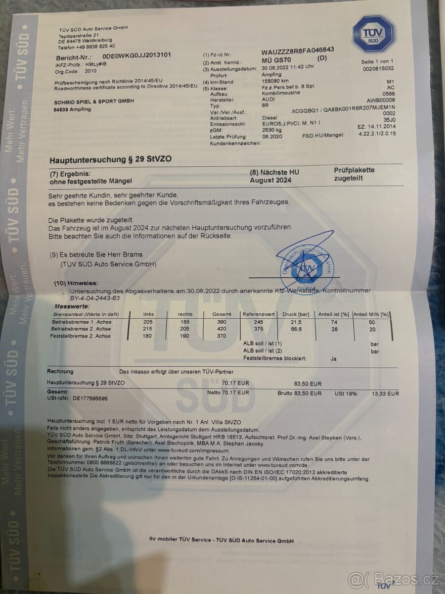 AUDI SQ5 3.0 BiTDI, B&O,TOP STAV A VÝBAVA,GARANCE KM, CEBIE - 18