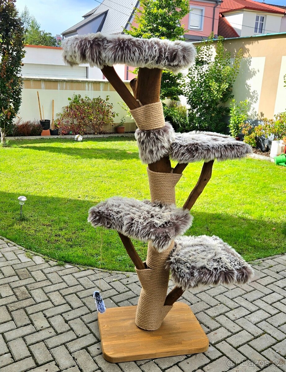 Výroba kočičích stromů - 18