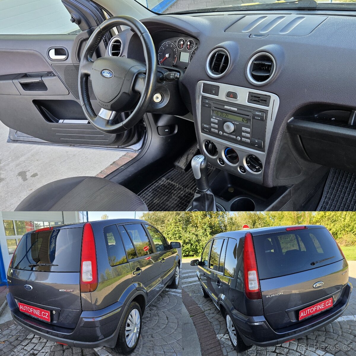 HEZKÝ FORD FUSION 1,4 16v ČTYŘVÁLEC 2008 KLIMA, EL.OKNA TOP - 18