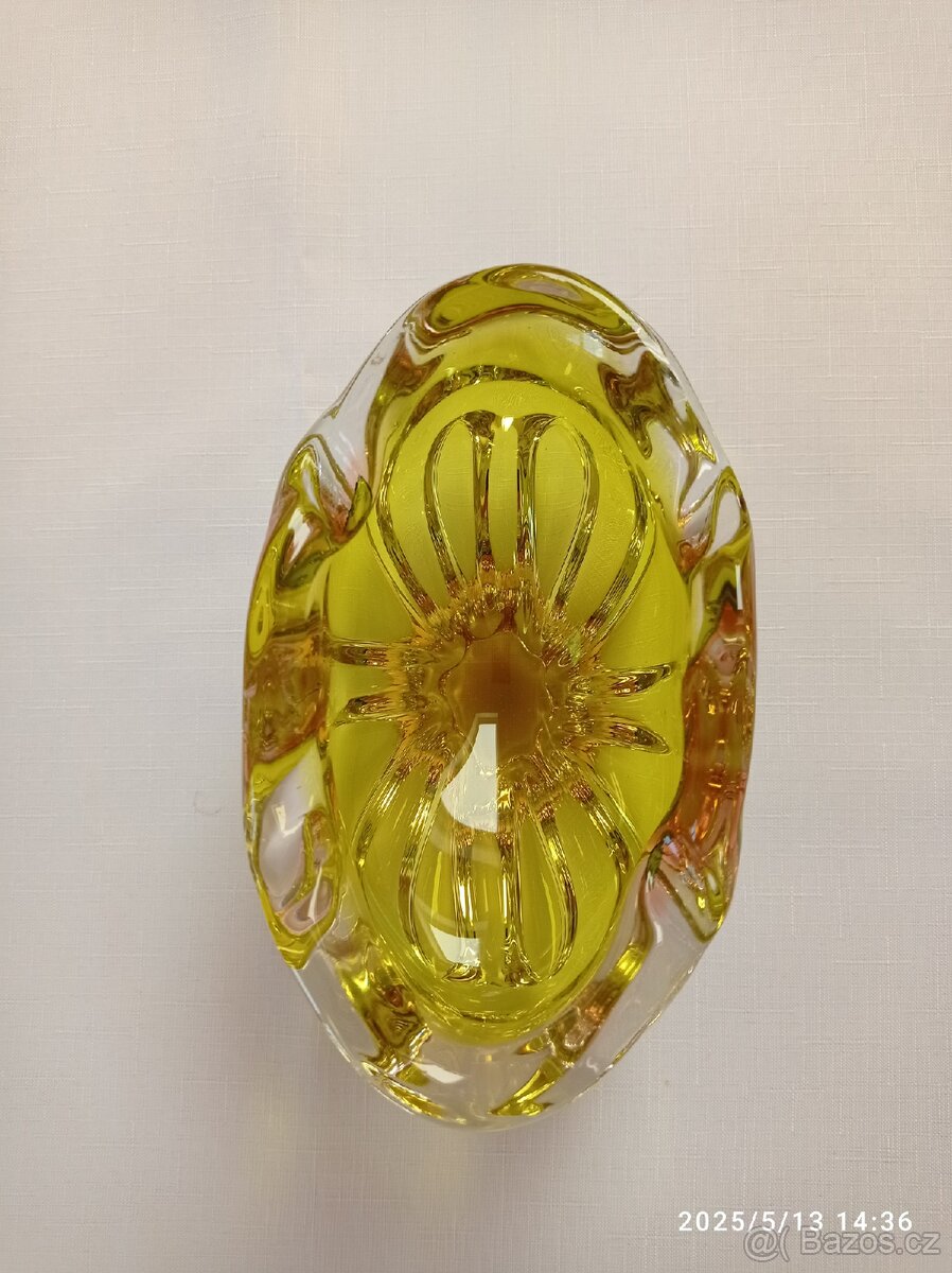 Starožitné hutní sklo, nepoškozené - 18