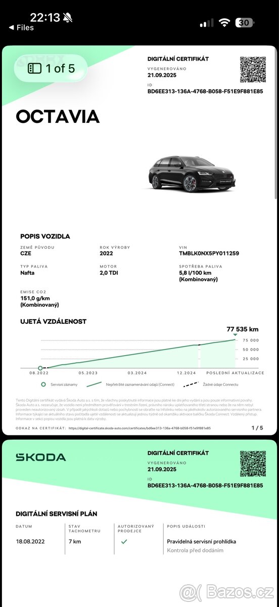 Škoda Octavia 4 RS TDI 4x4 - 18