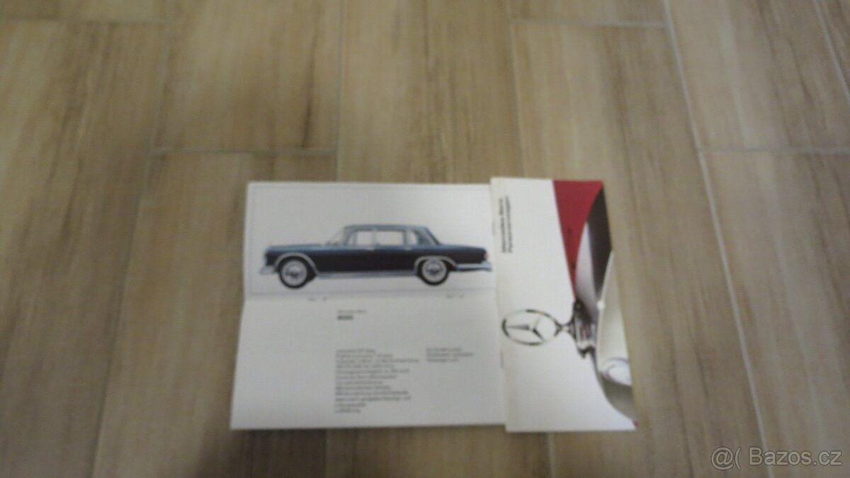 Prospekty Mercedes 60.-90. léta. - 18