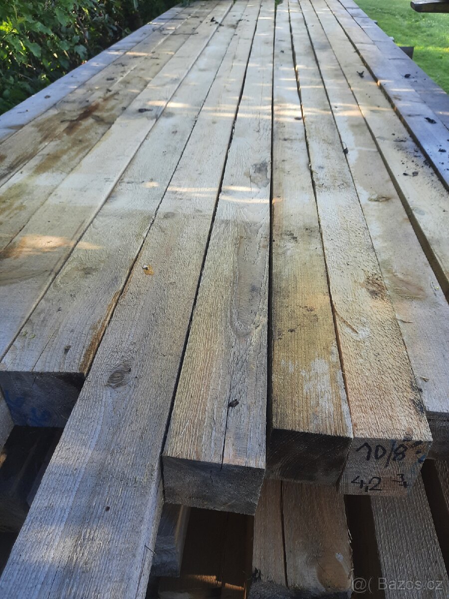 Prodám smrkové hranoly, fošny a dřevo na uzení - 18