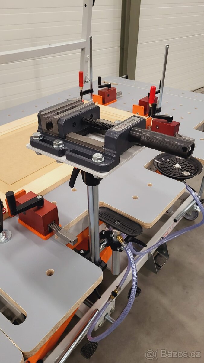 Nůžkový stůl SNC - VACU, pracovní stůl, montážní stůl - 18