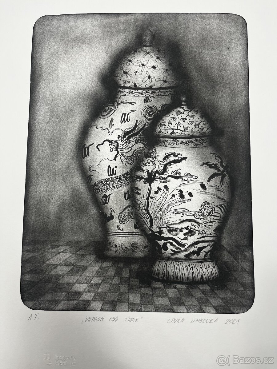 Jan Saudek litografie celek - 18