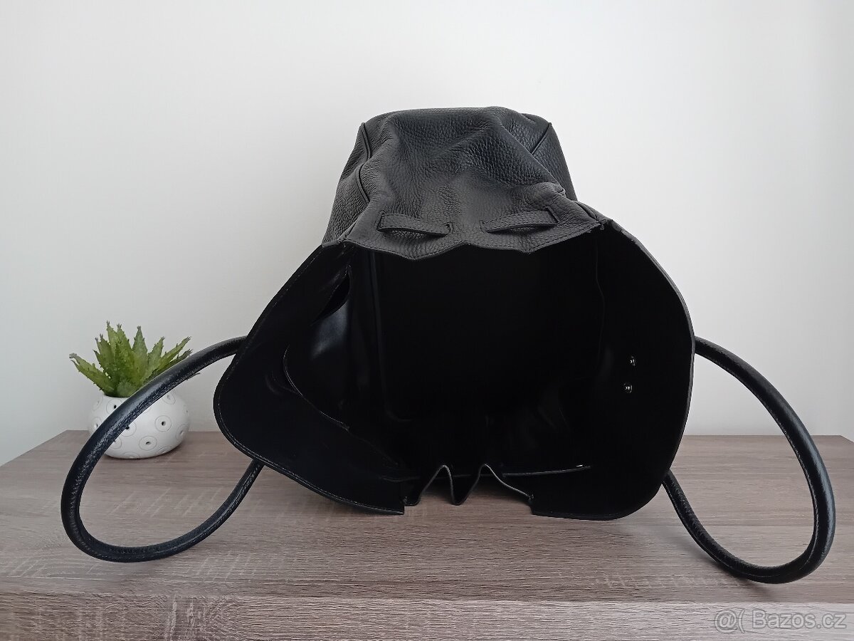 Dámská luxusní kabelka kožená - 18