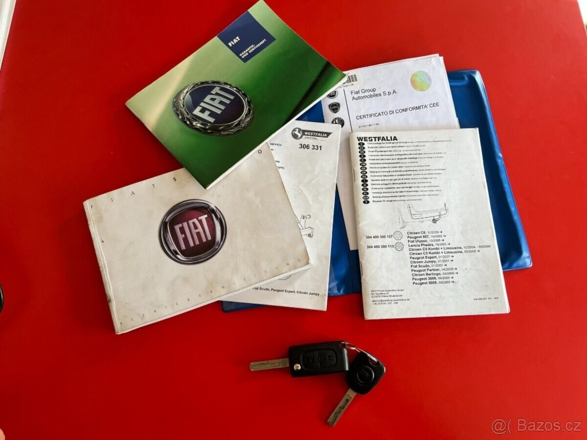 Fiat Scudo 2.0 JTD 100kw 2 šoupačky 8 míst TZ long - 18