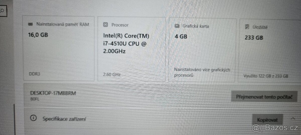 Lenovo FLEX 2 PRO 15 DOTYKOVY DISPLAY - stav nového - 18